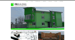 Desktop Screenshot of prbuilding.sk